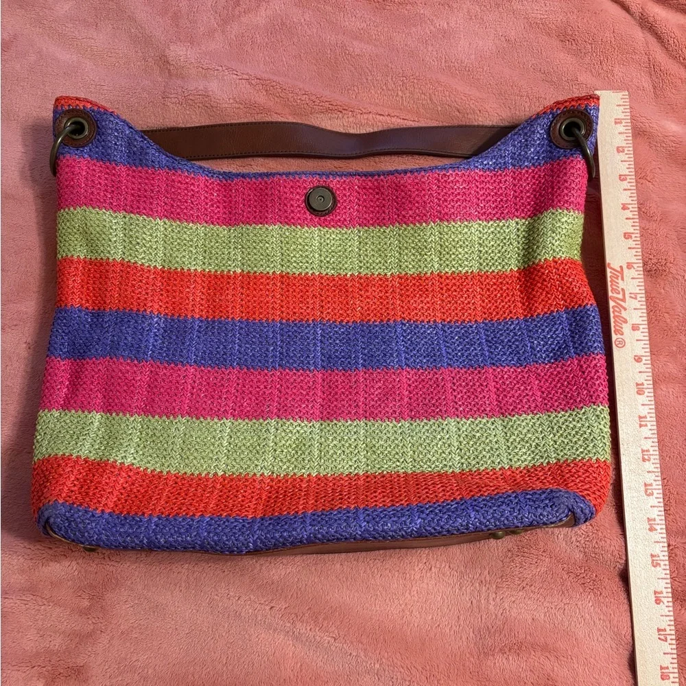Coldwater Creek Multicolor Woven Shoulder Bag - Picture 2 of 6